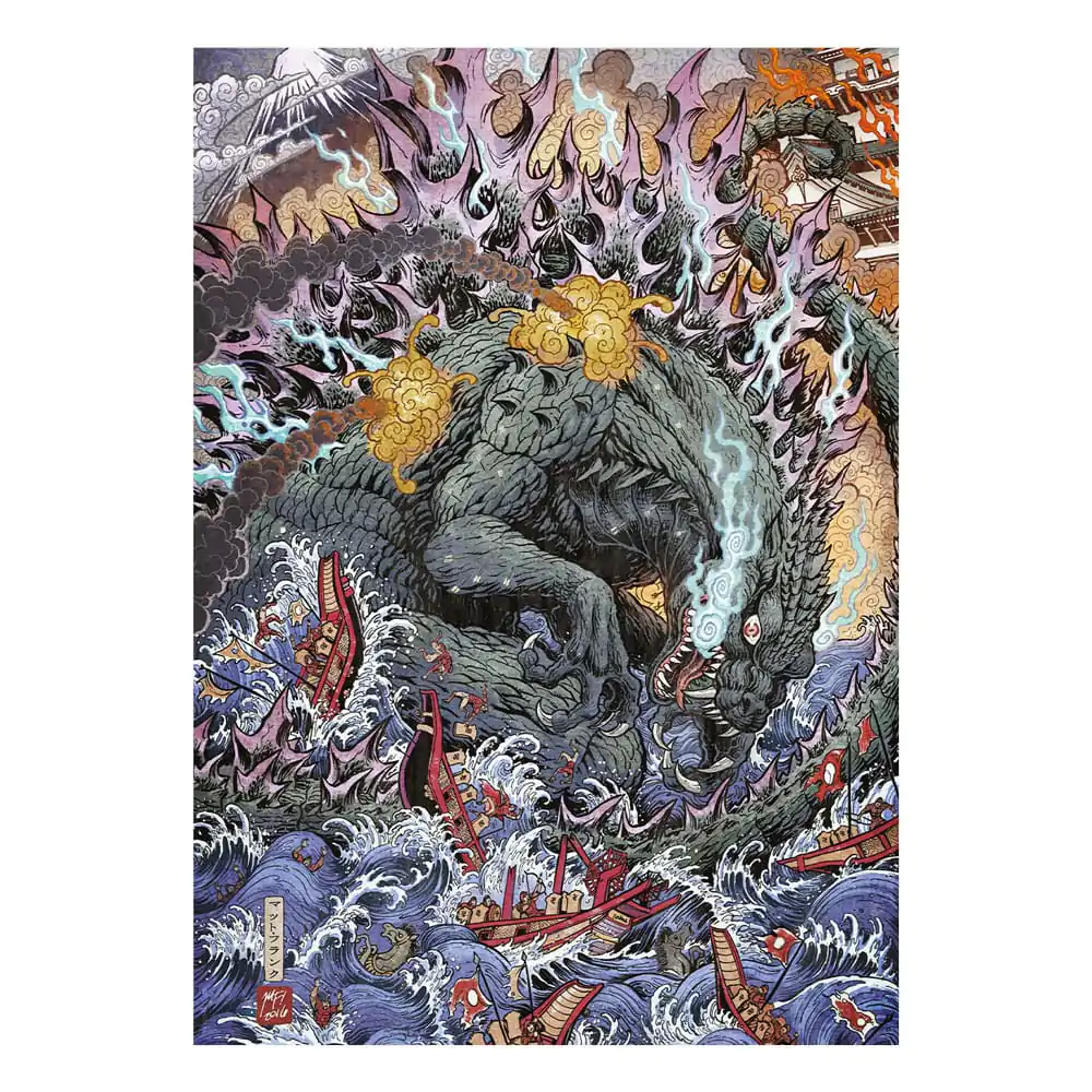 Godzilla Art Print Limited Edition 42 x 30 cm zdjęcie produktu