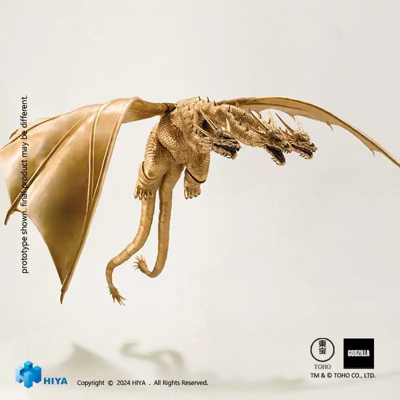 Godzilla Exquisite Basic Figurka Akcji Godzilla vs King Ghidorah King Ghidorah 25 cm zdjęcie produktu