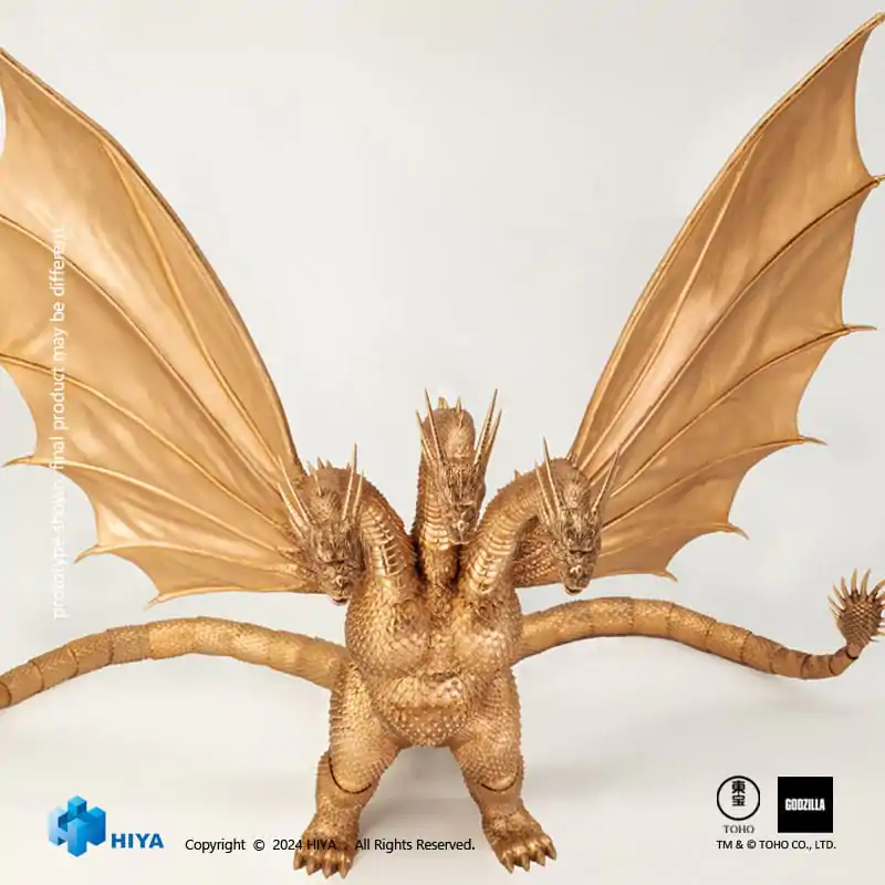 Godzilla Exquisite Basic Figurka Akcji Godzilla vs King Ghidorah King Ghidorah 25 cm zdjęcie produktu