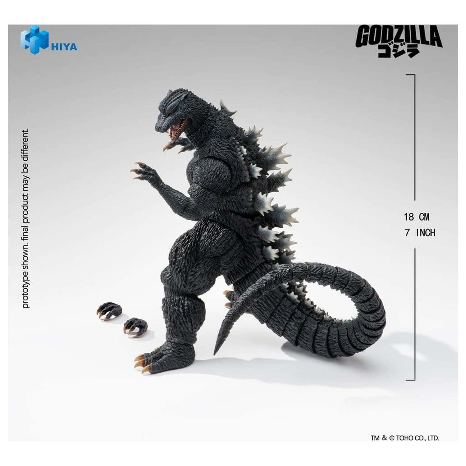 Godzilla: Final Wars (2004) Exquisite Basic Action Figure Godzilla 18 cm zdjęcie produktu