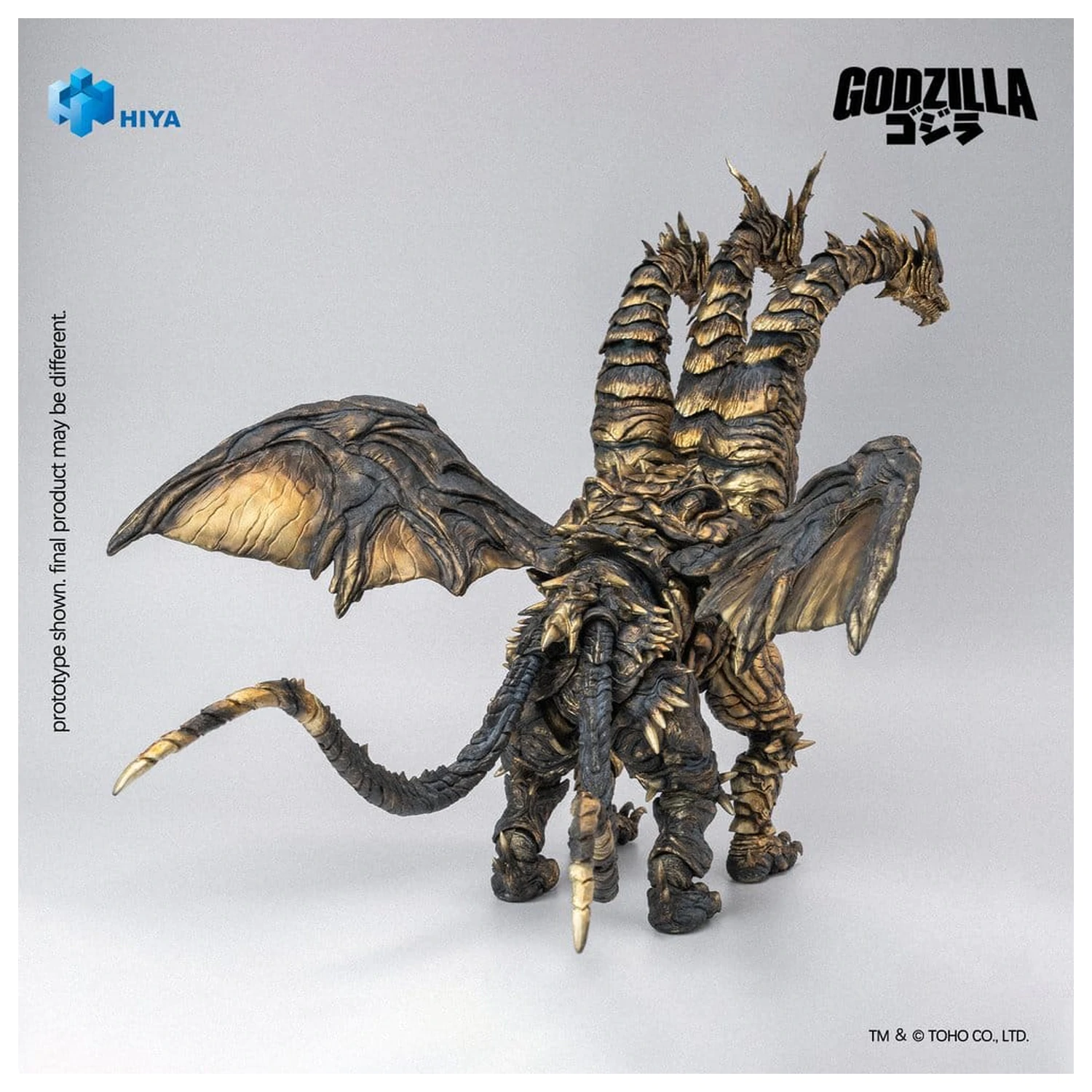 Godzilla: Final Wars (2004) Exquisite Basic Series figurka Keizer Ghidorah 25 cm zdjęcie produktu