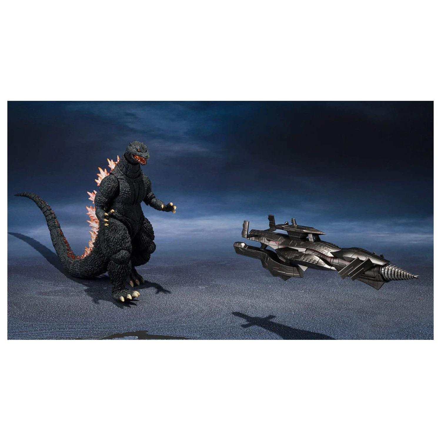 Godzilla: Final Wars S.H.MonsterArts figurka Godzilla Heat Ray Ver. vs. New Gotengo 16 cm zdjęcie produktu
