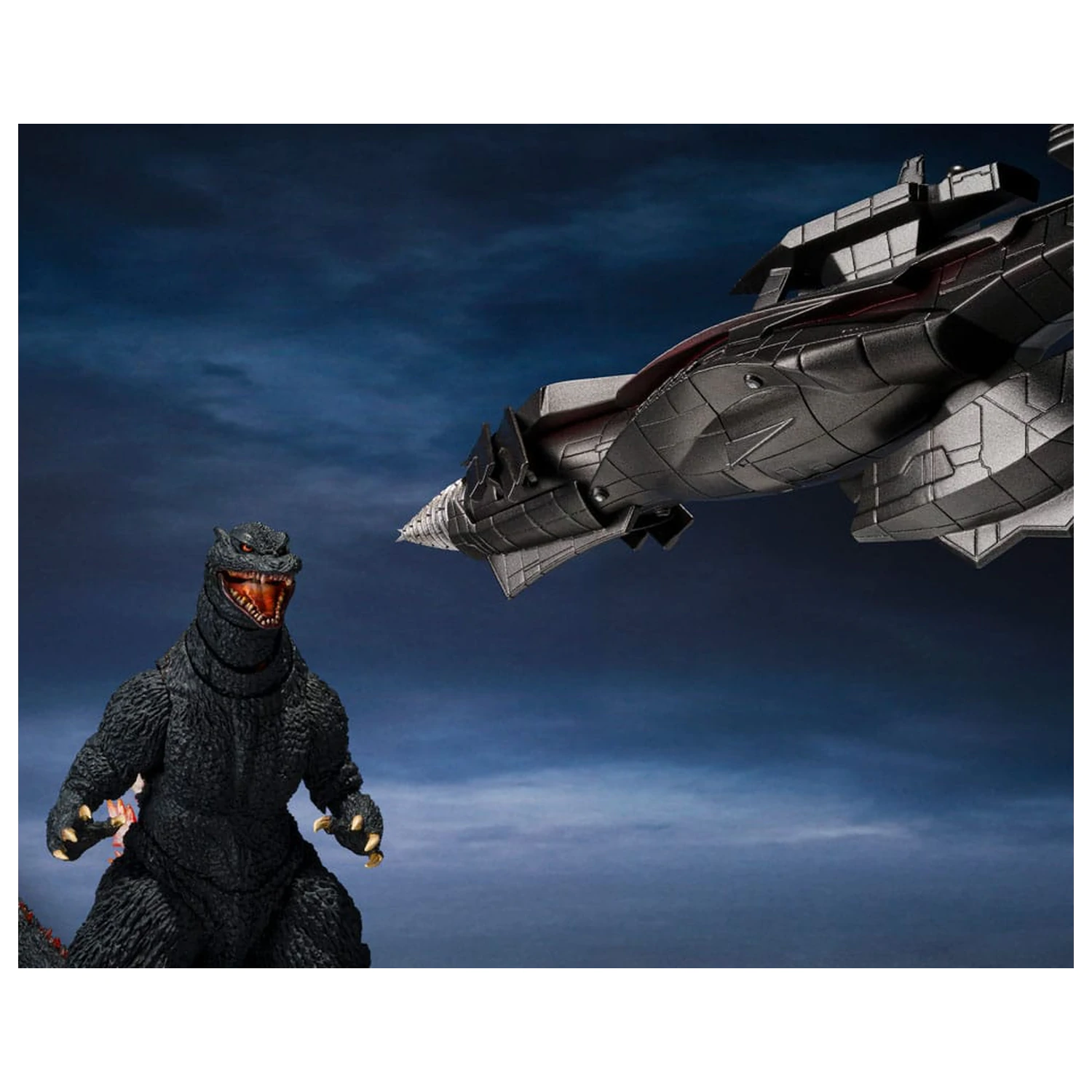 Godzilla: Final Wars S.H.MonsterArts figurka Godzilla Heat Ray Ver. vs. New Gotengo 16 cm zdjęcie produktu