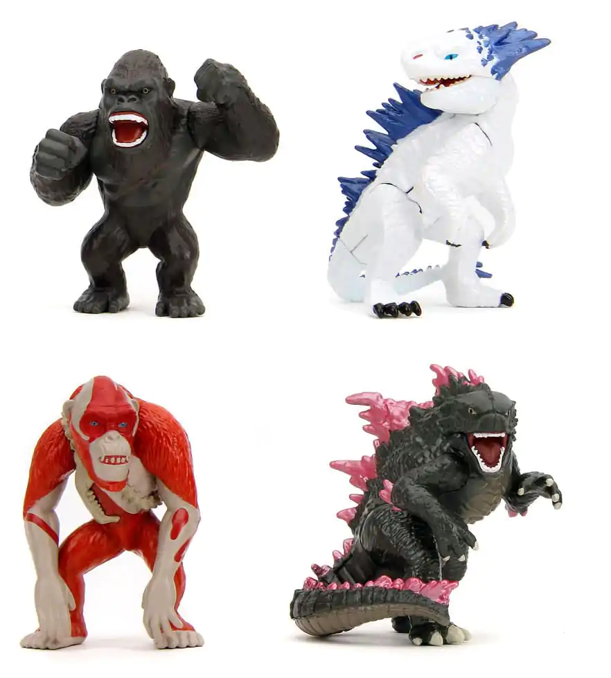 Godzilla Nano Metalfigs Odlewane Mini Figurki 4-Pak Seria 1 4 cm zdjęcie produktu
