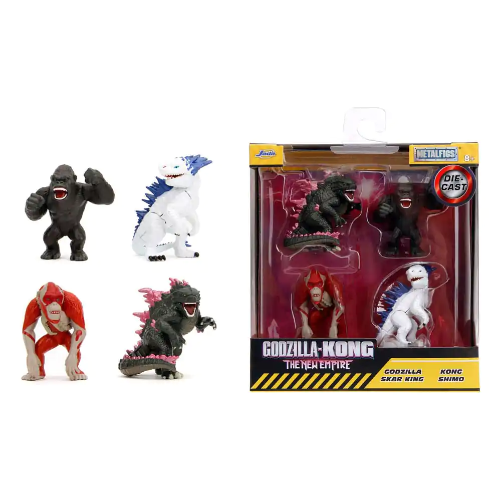 Godzilla Nano Metalfigs Odlewane Mini Figurki 4-Pak Seria 1 4 cm zdjęcie produktu
