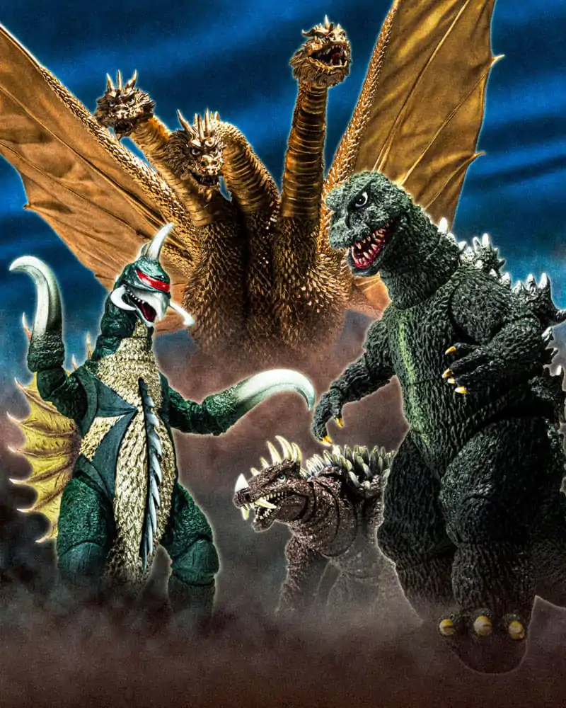 Godzilla S.H. Monster Arts Figurka Akcji King Ghidora (1972) 25 cm zdjęcie produktu