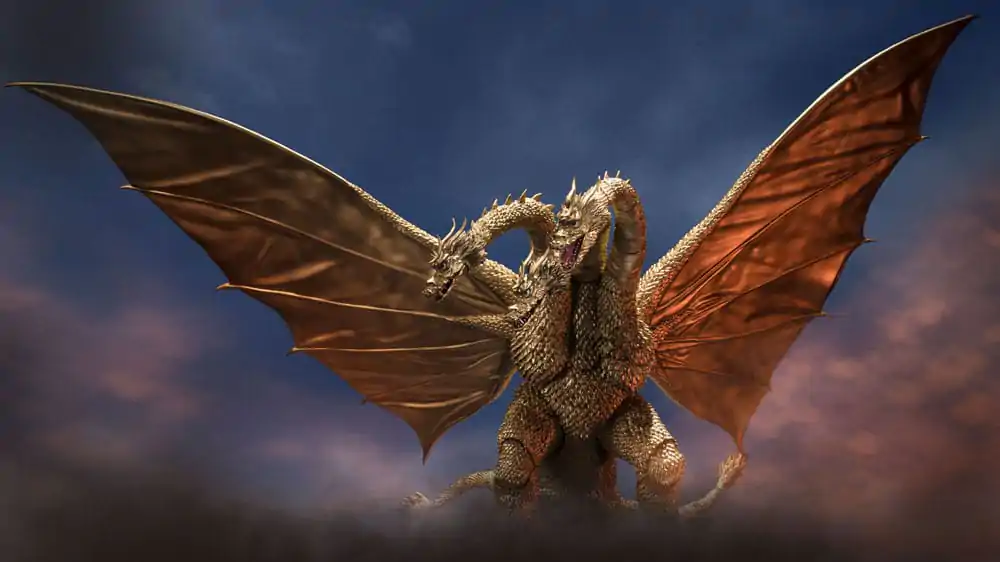 Godzilla S.H. Monster Arts Figurka Akcji King Ghidora (1972) 25 cm zdjęcie produktu