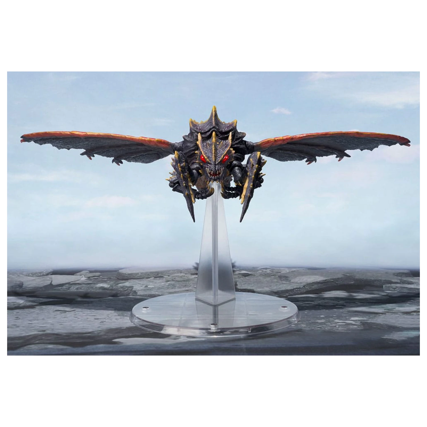 Figurka akcji Godzilla S.H. Monster Arts Megaguirus Evolution Set 21 cm zdjęcie produktu