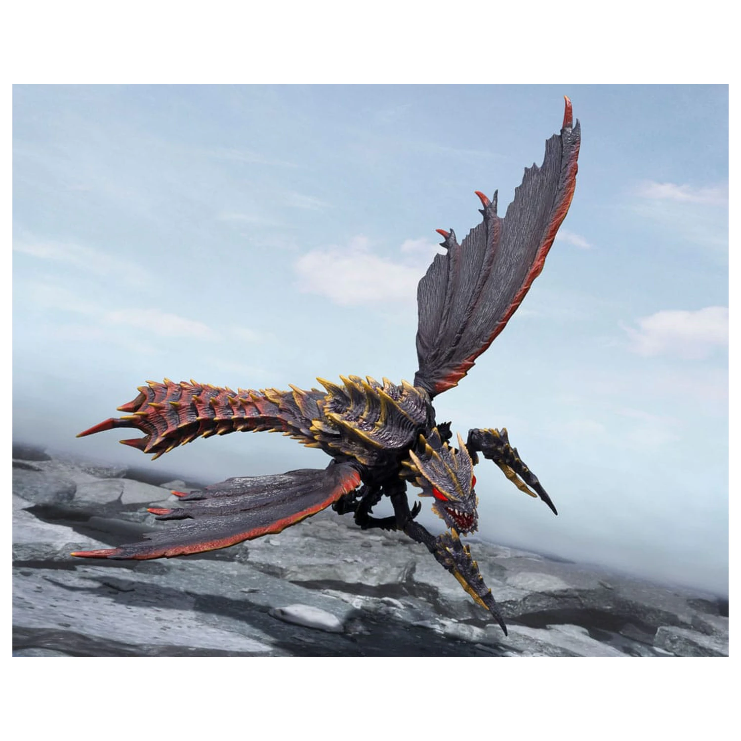Figurka akcji Godzilla S.H. Monster Arts Megaguirus Evolution Set 21 cm zdjęcie produktu