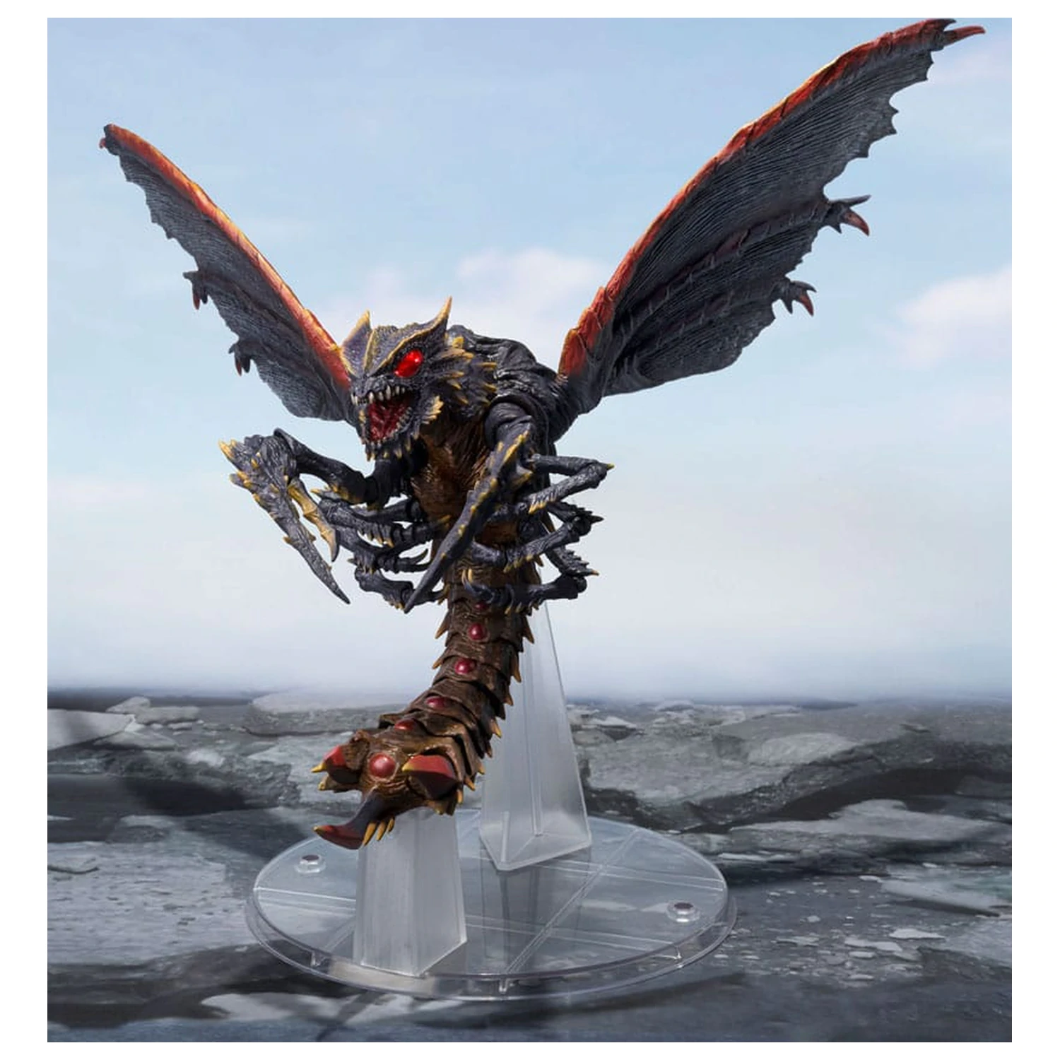 Figurka akcji Godzilla S.H. Monster Arts Megaguirus Evolution Set 21 cm zdjęcie produktu