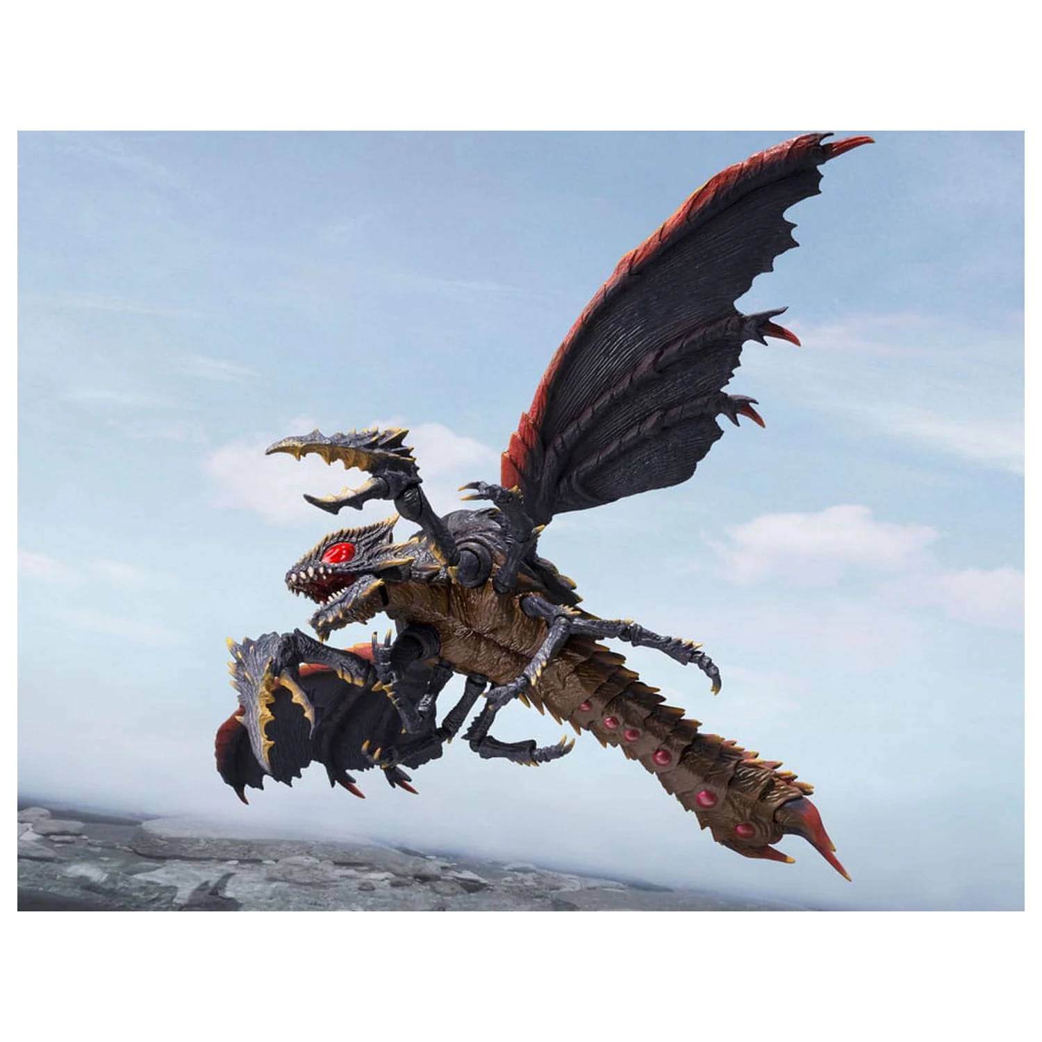 Figurka akcji Godzilla S.H. Monster Arts Megaguirus Evolution Set 21 cm zdjęcie produktu
