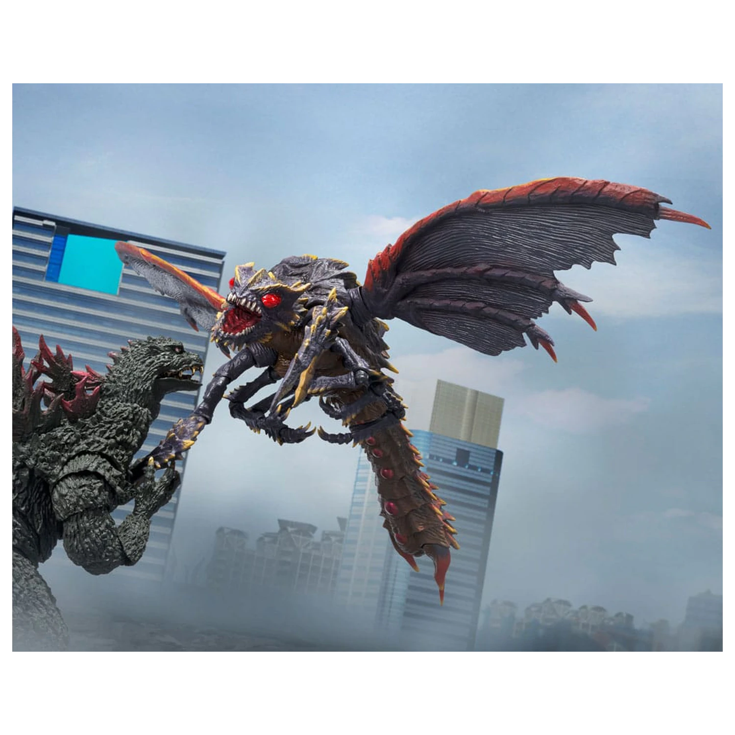 Figurka akcji Godzilla S.H. Monster Arts Megaguirus Evolution Set 21 cm zdjęcie produktu