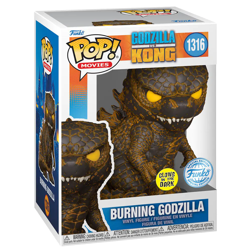 Godzilla Singular Point POP! Animation Figurka Winylowa Płonąca Godzilla(GW) 9 cm zdjęcie produktu