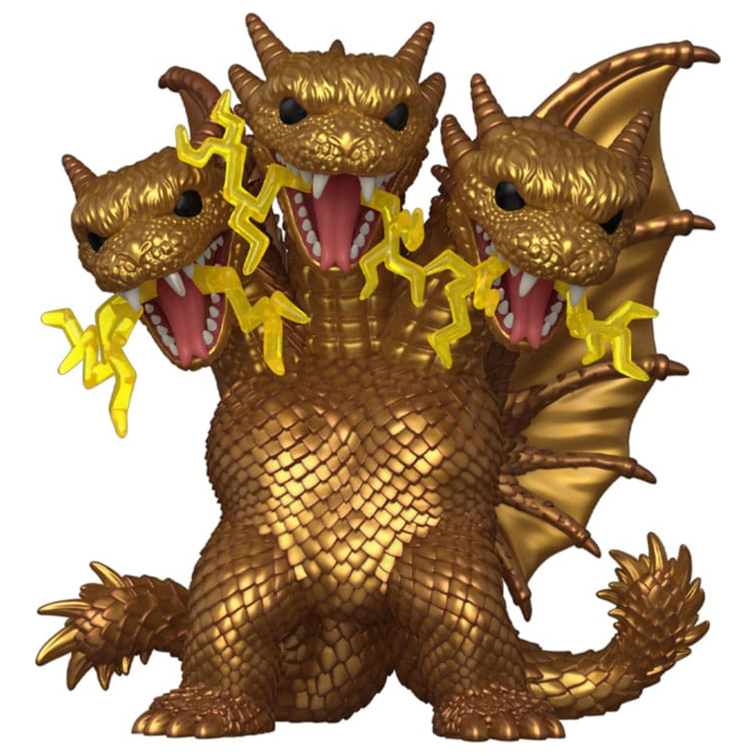Godzilla Super Sized Funko POP! Filmy Winyl Figurka Król Ghidora (Electric) 15 cm zdjęcie produktu