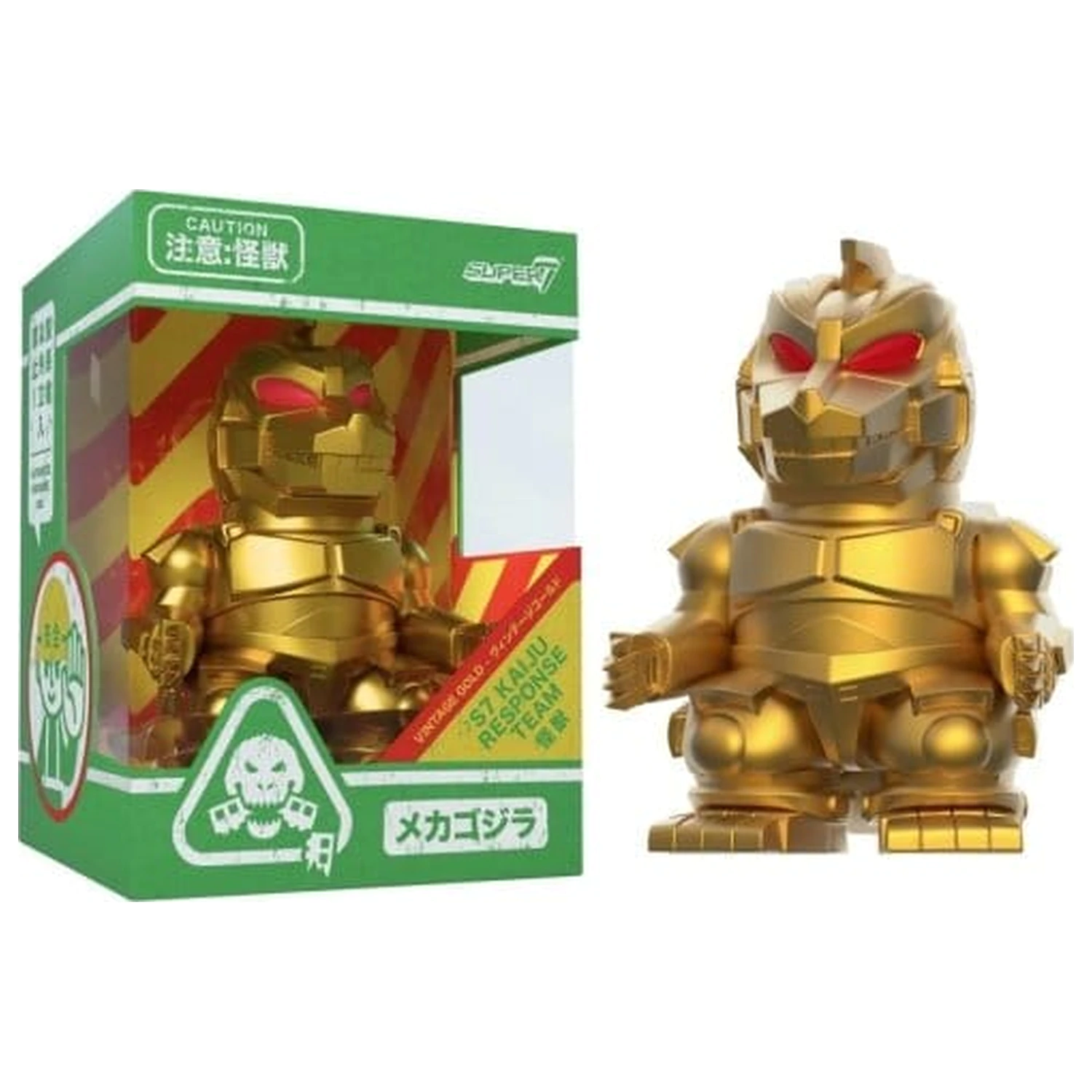 Godzilla Toho Fun! Fun! Mini figurka Mechagodzilla (Vintage Toy Gold) zdjęcie produktu