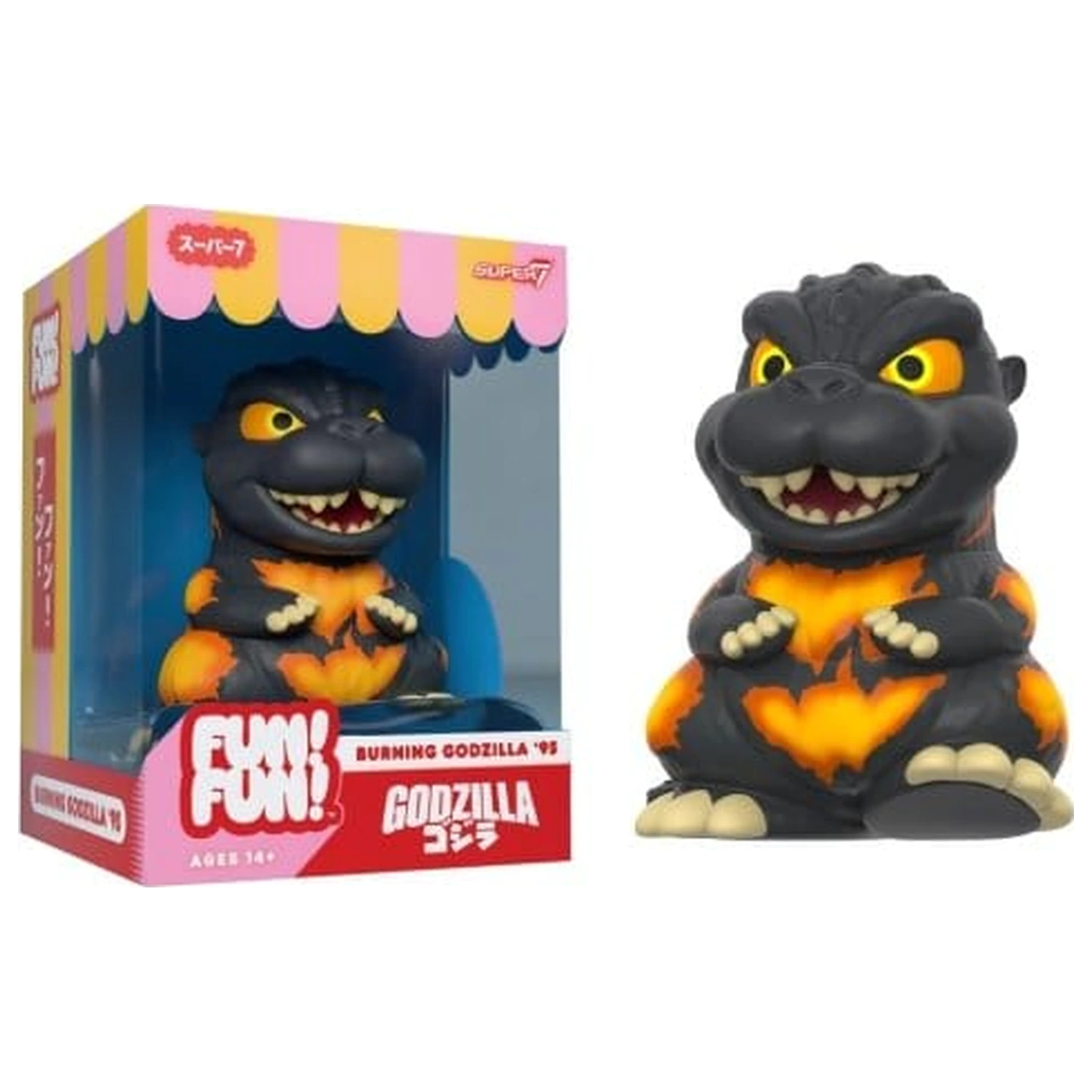 Godzilla Toho Fun! Fun! Mini figurka Wave 02 Burning Godzilla zdjęcie produktu
