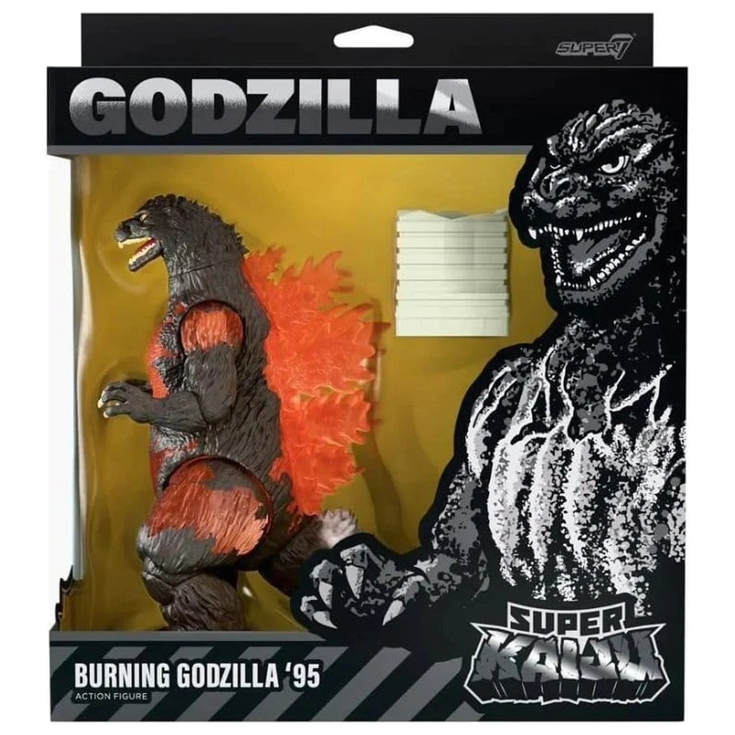 Godzilla Toho Super Kaiju figurka akcji Wave 02 Burning Godzilla '95 zdjęcie produktu