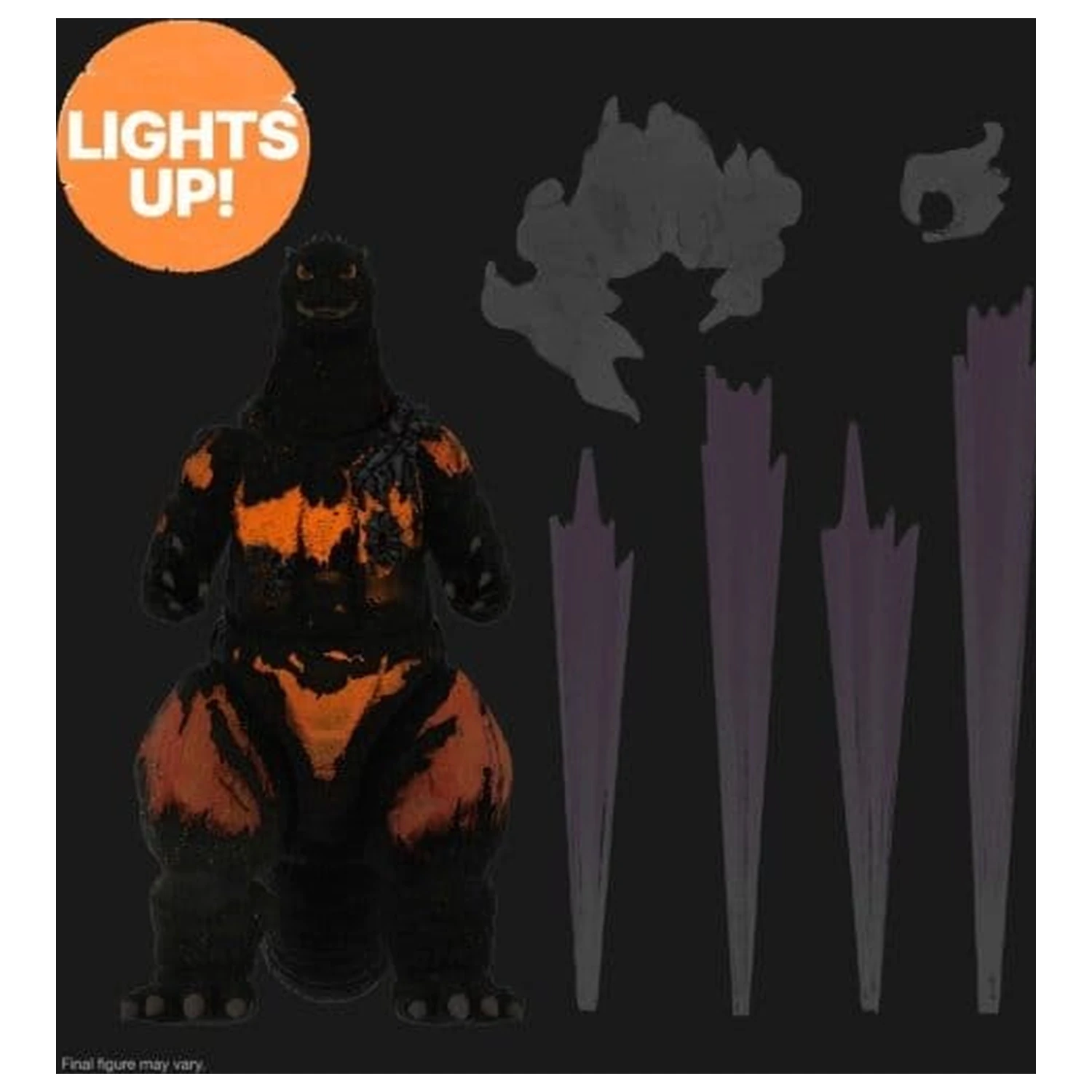 Godzilla Toho Ultimates figurka akcji Final Battle Godzilla (z podświetleniem LED) 22 cm zdjęcie produktu