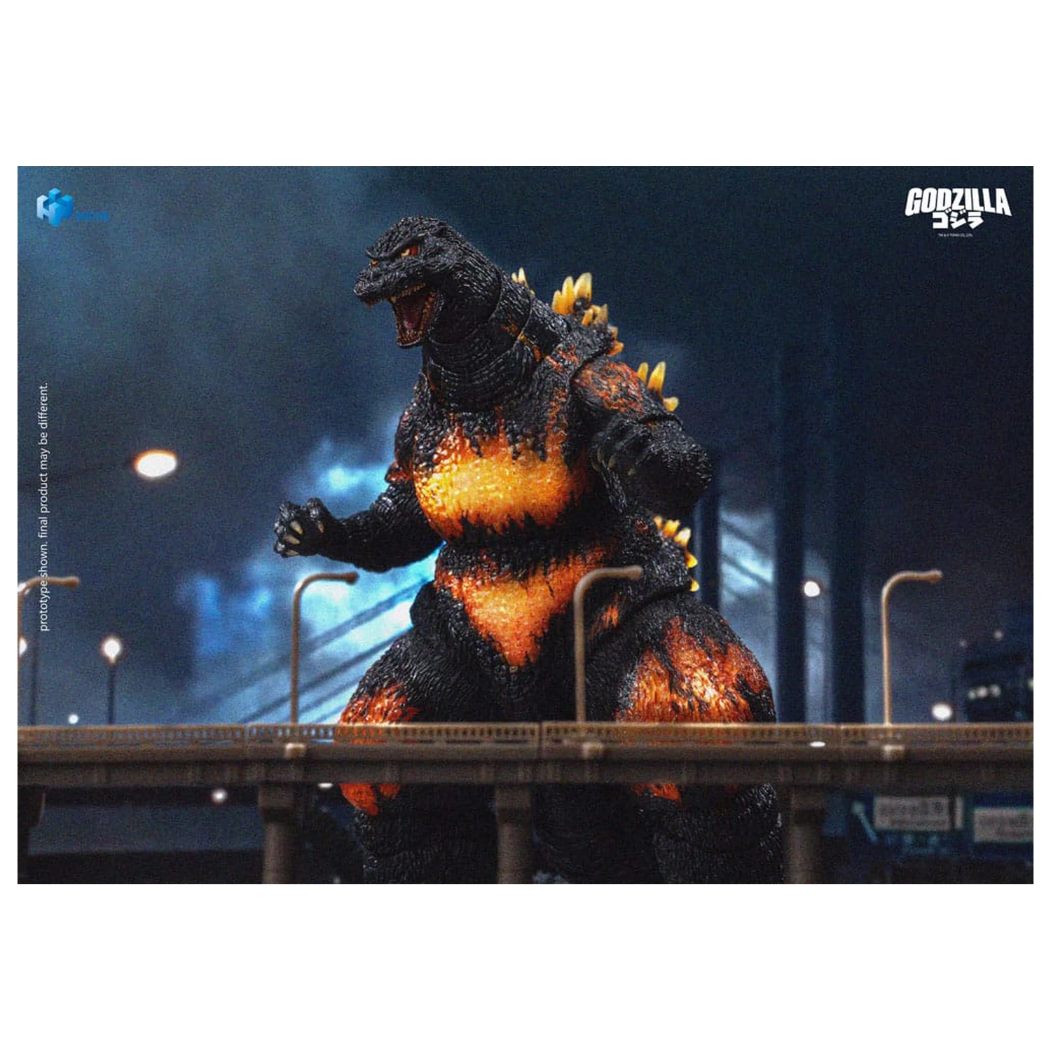 Godzilla vs. Destoroyah (1995) Exquisite Basic Action Figure Burning Godzilla 18 cm zdjęcie produktu