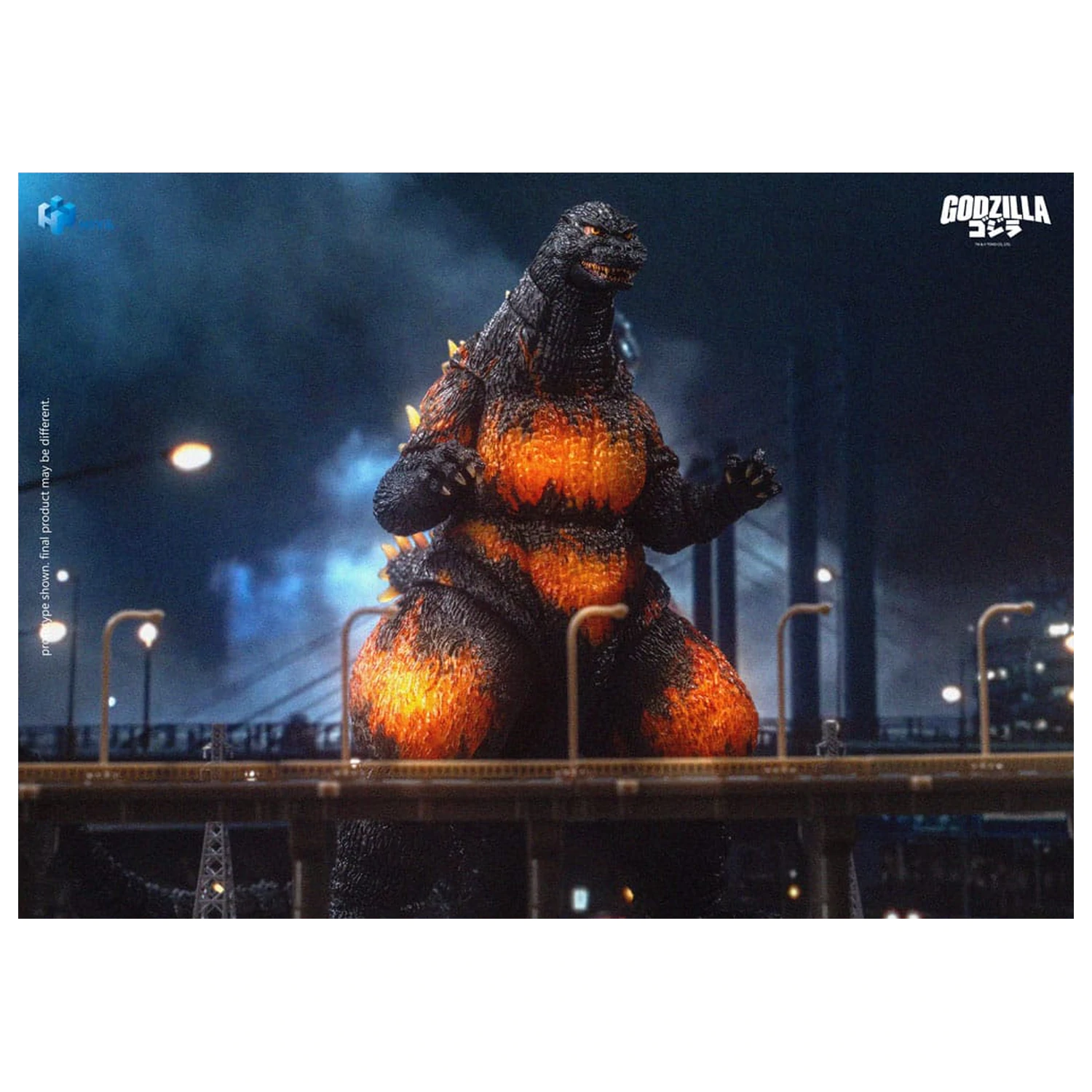 Godzilla vs. Destoroyah (1995) Exquisite Basic Action Figure Burning Godzilla 18 cm zdjęcie produktu