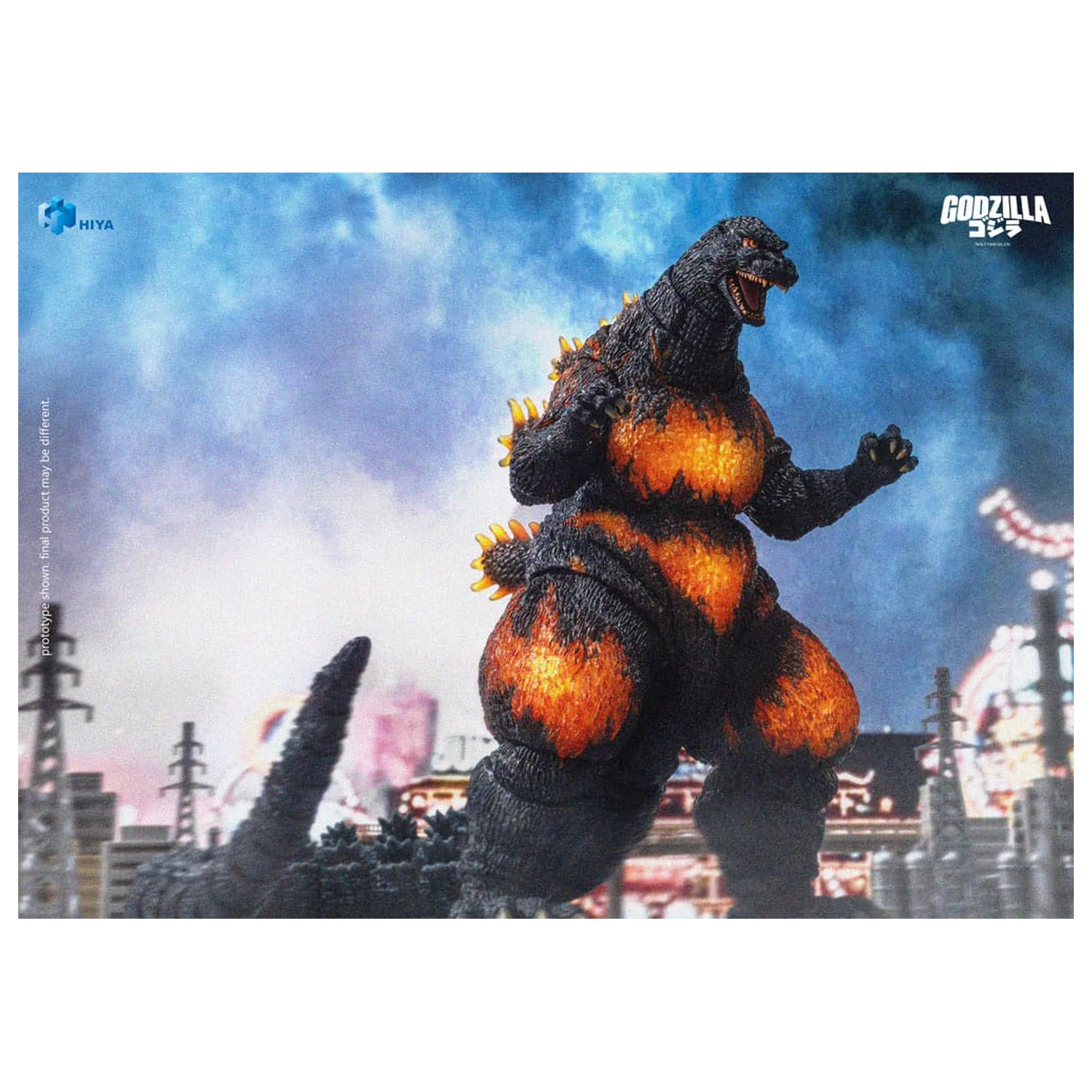 Godzilla vs. Destoroyah (1995) Exquisite Basic Action Figure Burning Godzilla 18 cm zdjęcie produktu