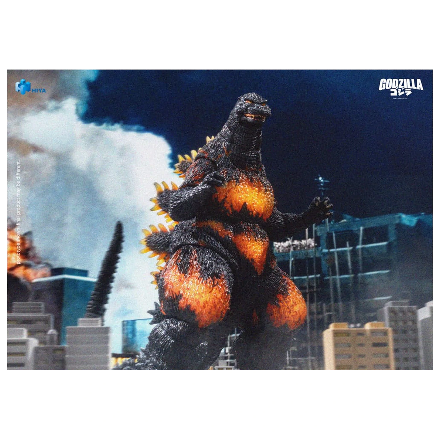 Godzilla vs. Destoroyah (1995) Exquisite Basic Action Figure Burning Godzilla 18 cm zdjęcie produktu