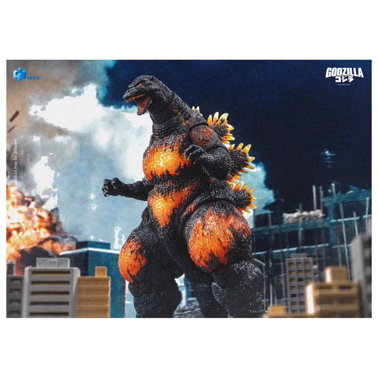 Godzilla vs. Destoroyah (1995) Exquisite Basic Action Figure Burning Godzilla 18 cm zdjęcie produktu