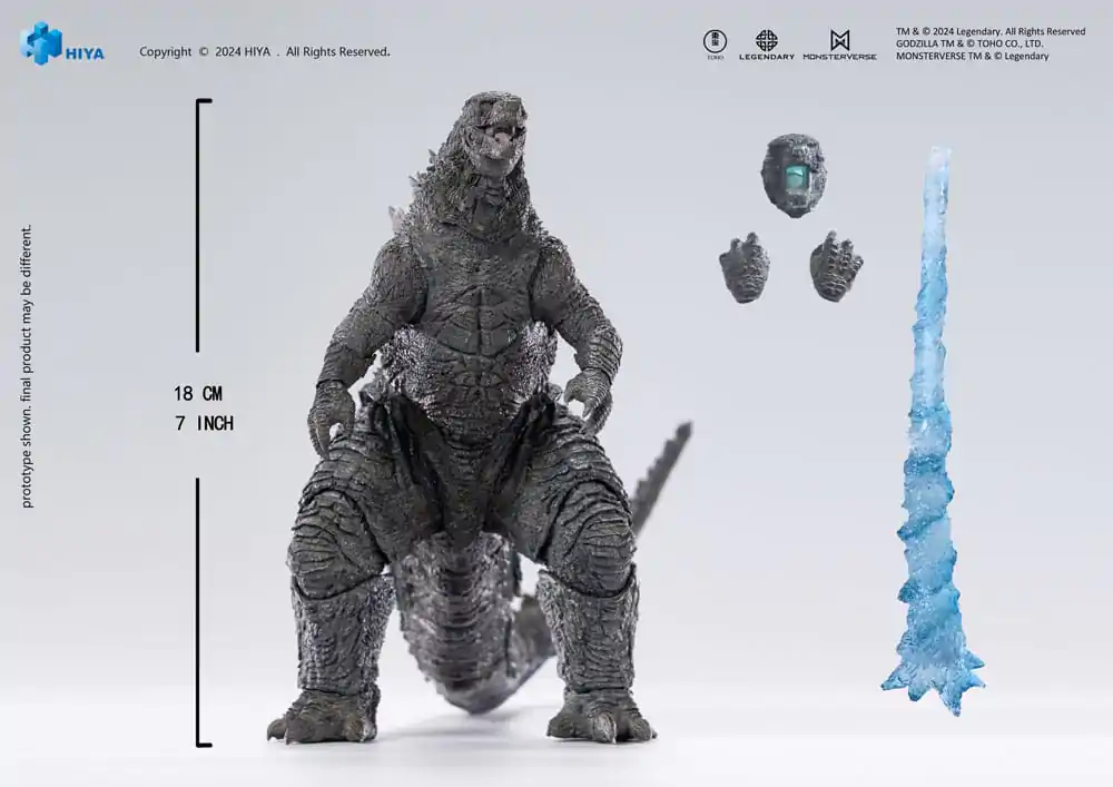 Godzilla vs. Kong 2001 Exquisite Basic+ Figurka Akcji Heat Ray Godzilla 18 cm zdjęcie produktu