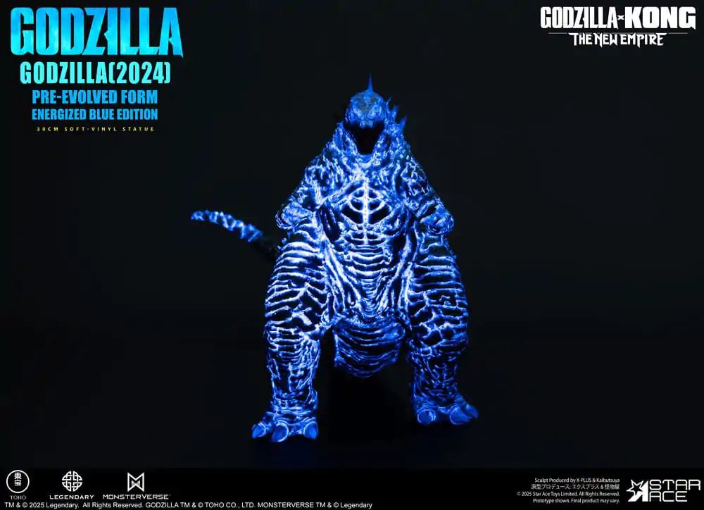 Godzilla vs. Kong: The New Empire Miękka figurka winylowa Godzilla (2024) Evolved Blue Edition 28 cm zdjęcie produktu