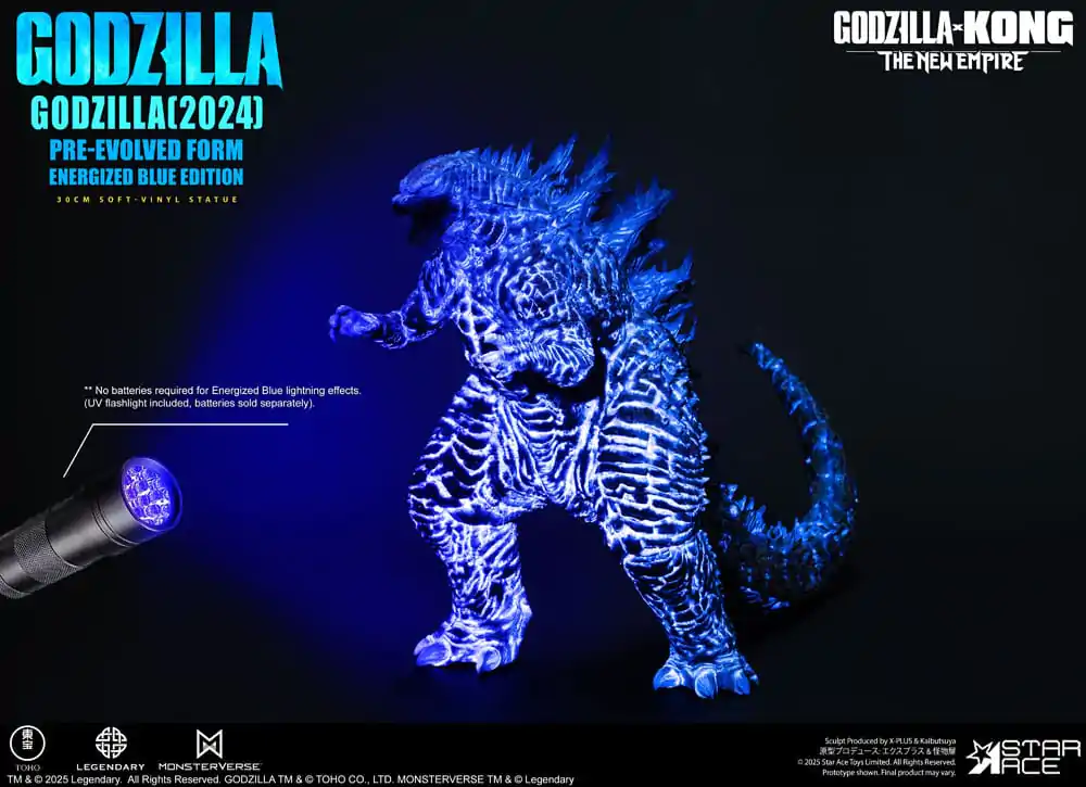 Godzilla vs. Kong: The New Empire Miękka figurka winylowa Godzilla (2024) Evolved Blue Edition 28 cm zdjęcie produktu