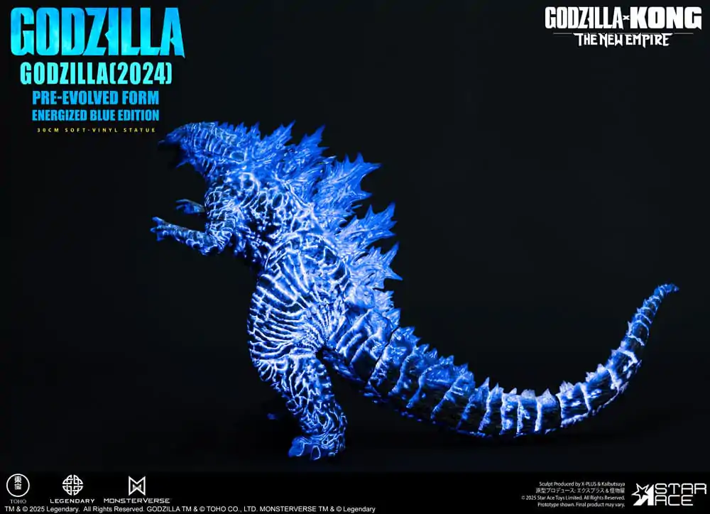 Godzilla vs. Kong: The New Empire Miękka figurka winylowa Godzilla (2024) Evolved Blue Edition 28 cm zdjęcie produktu
