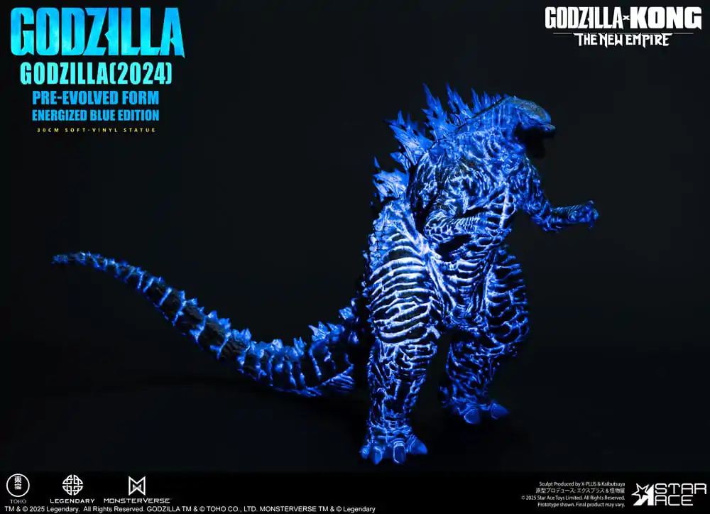Godzilla vs. Kong: The New Empire Miękka figurka winylowa Godzilla (2024) Evolved Blue Edition 28 cm zdjęcie produktu
