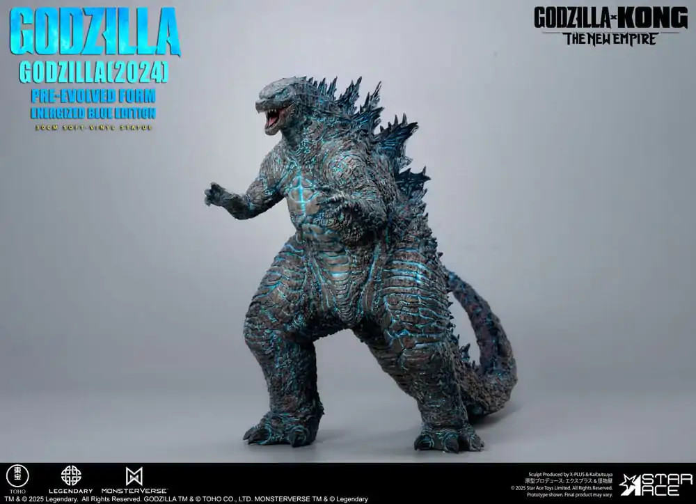 Godzilla vs. Kong: The New Empire Miękka figurka winylowa Godzilla (2024) Evolved Blue Edition 28 cm zdjęcie produktu