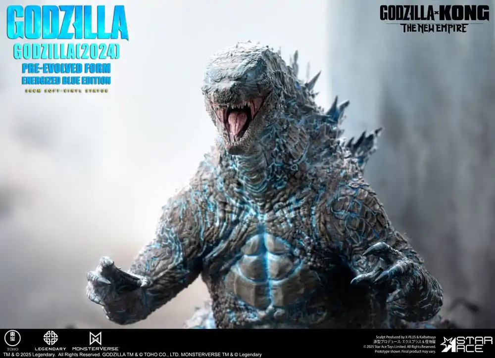 Godzilla vs. Kong: The New Empire Miękka figurka winylowa Godzilla (2024) Evolved Blue Edition 28 cm zdjęcie produktu