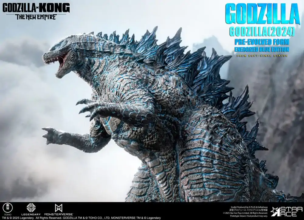 Godzilla vs. Kong: The New Empire Miękka figurka winylowa Godzilla (2024) Evolved Blue Edition 28 cm zdjęcie produktu