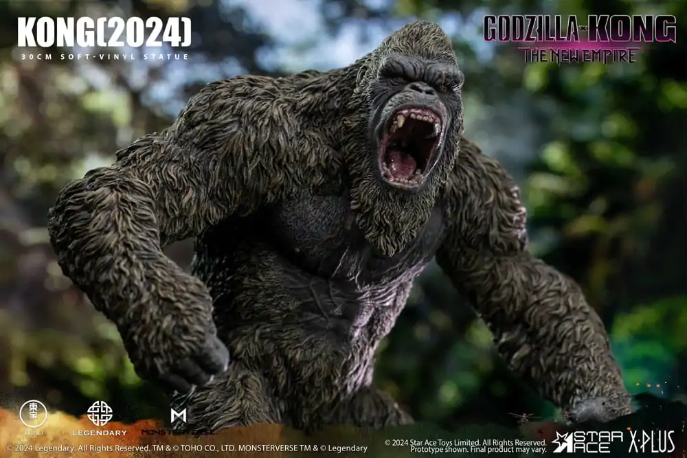 Godzilla vs. Kong: The New Empire Miękka Winylowa Statua Kong 30 cm zdjęcie produktu