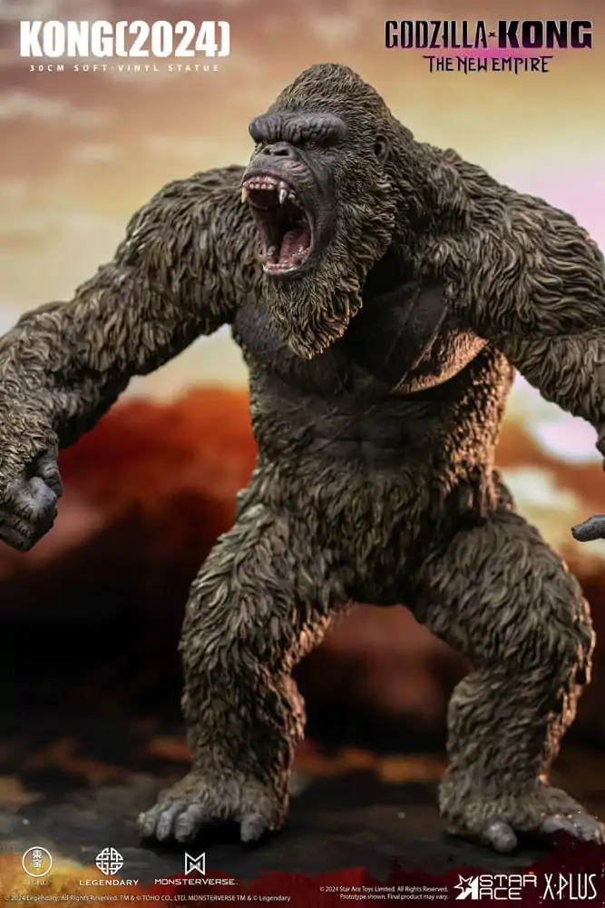 Godzilla vs. Kong: The New Empire Miękka Winylowa Statua Kong 30 cm zdjęcie produktu