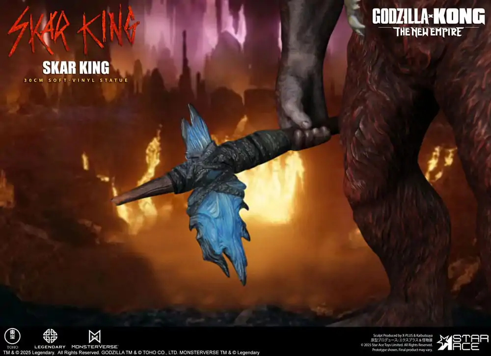 Godzilla kontra Kong: Nowe Imperium Miękka Winylu Statua Skar King Unleash the Titan 30 cm zdjęcie produktu