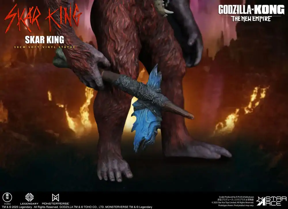 Godzilla kontra Kong: Nowe Imperium Miękka Winylu Statua Skar King Unleash the Titan 30 cm zdjęcie produktu