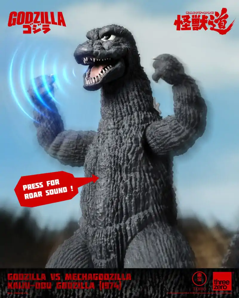 Godzilla vs. Mechagodzilla (1974) Figurka Akcji Kaiju-Dou Godzilla (1974) 23 cm zdjęcie produktu