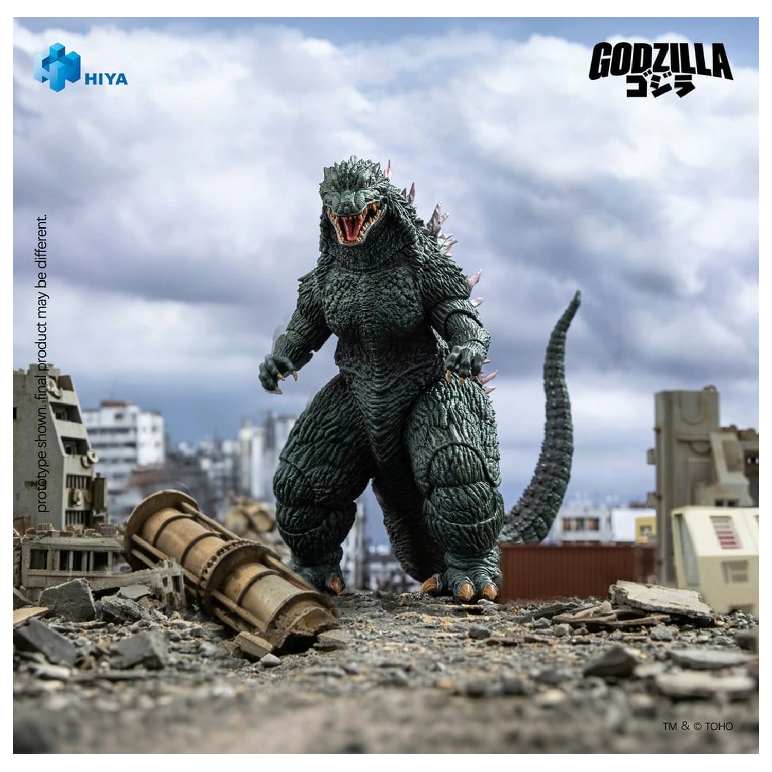 Godzilla vs. Megaguirus (2000) Exquisite Basic Series figurka akcji Godzilla 18cm zdjęcie produktu