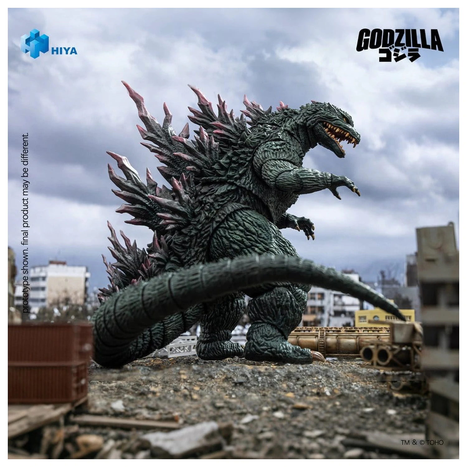 Godzilla vs. Megaguirus (2000) Exquisite Basic Series figurka akcji Godzilla 18cm zdjęcie produktu