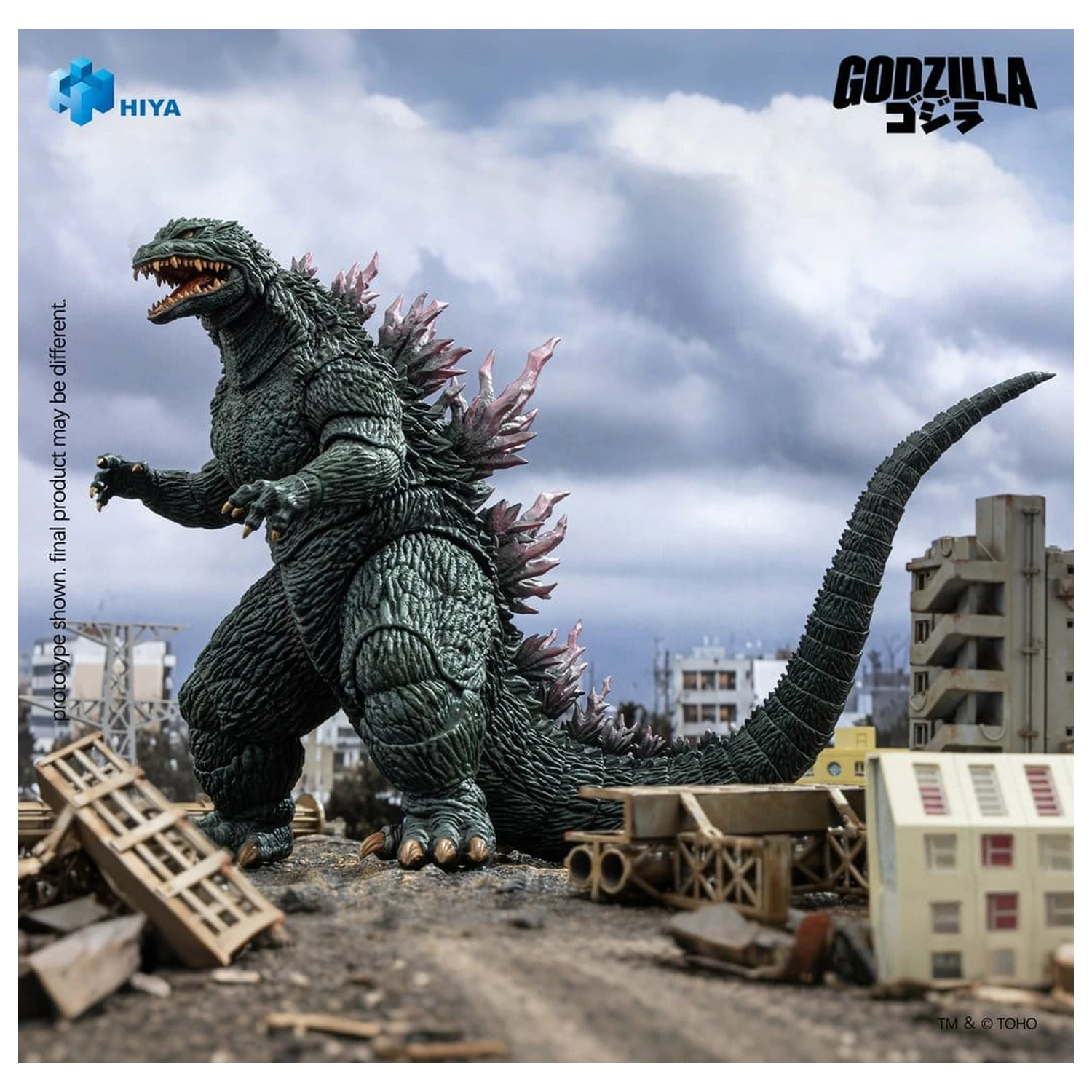 Godzilla vs. Megaguirus (2000) Exquisite Basic Series figurka akcji Godzilla 18cm zdjęcie produktu