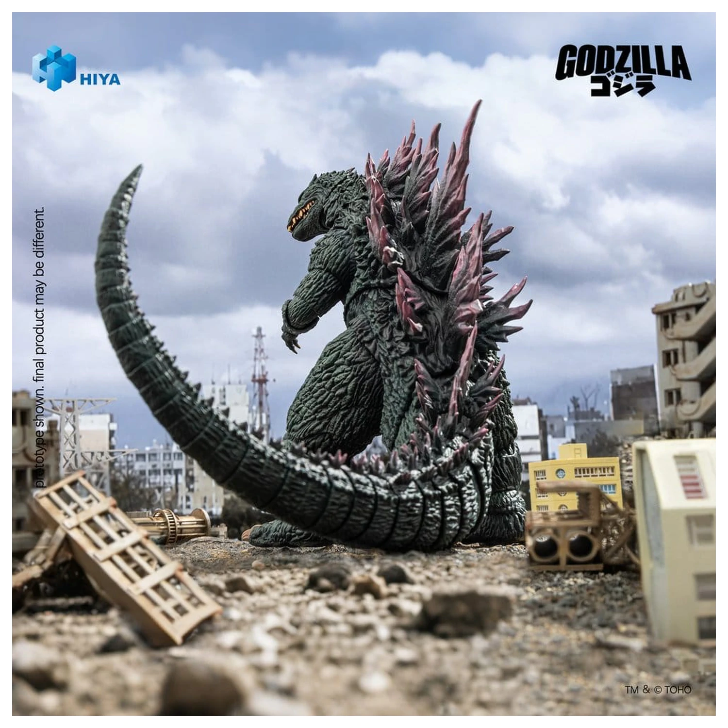 Godzilla vs. Megaguirus (2000) Exquisite Basic Series figurka akcji Godzilla 18cm zdjęcie produktu