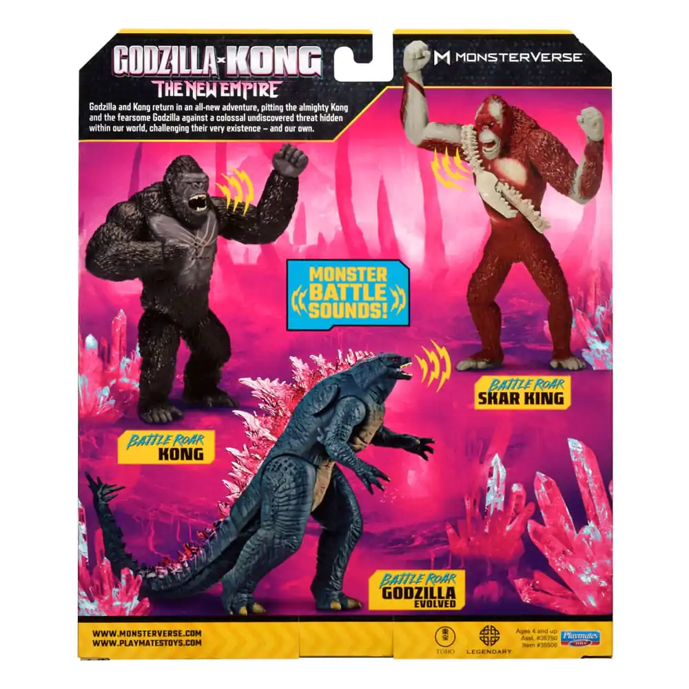 Godzilla x Kong: The New Empire Figurka Akcji z Dźwiękiem Battle Roar Godzilla 18 cm zdjęcie produktu