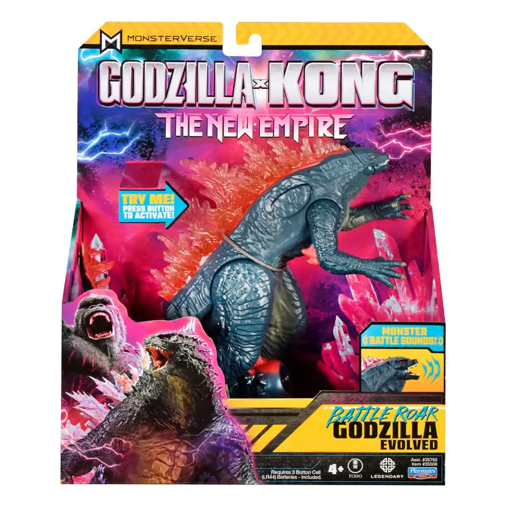 Godzilla x Kong: The New Empire Figurka Akcji z Dźwiękiem Battle Roar Godzilla 18 cm zdjęcie produktu