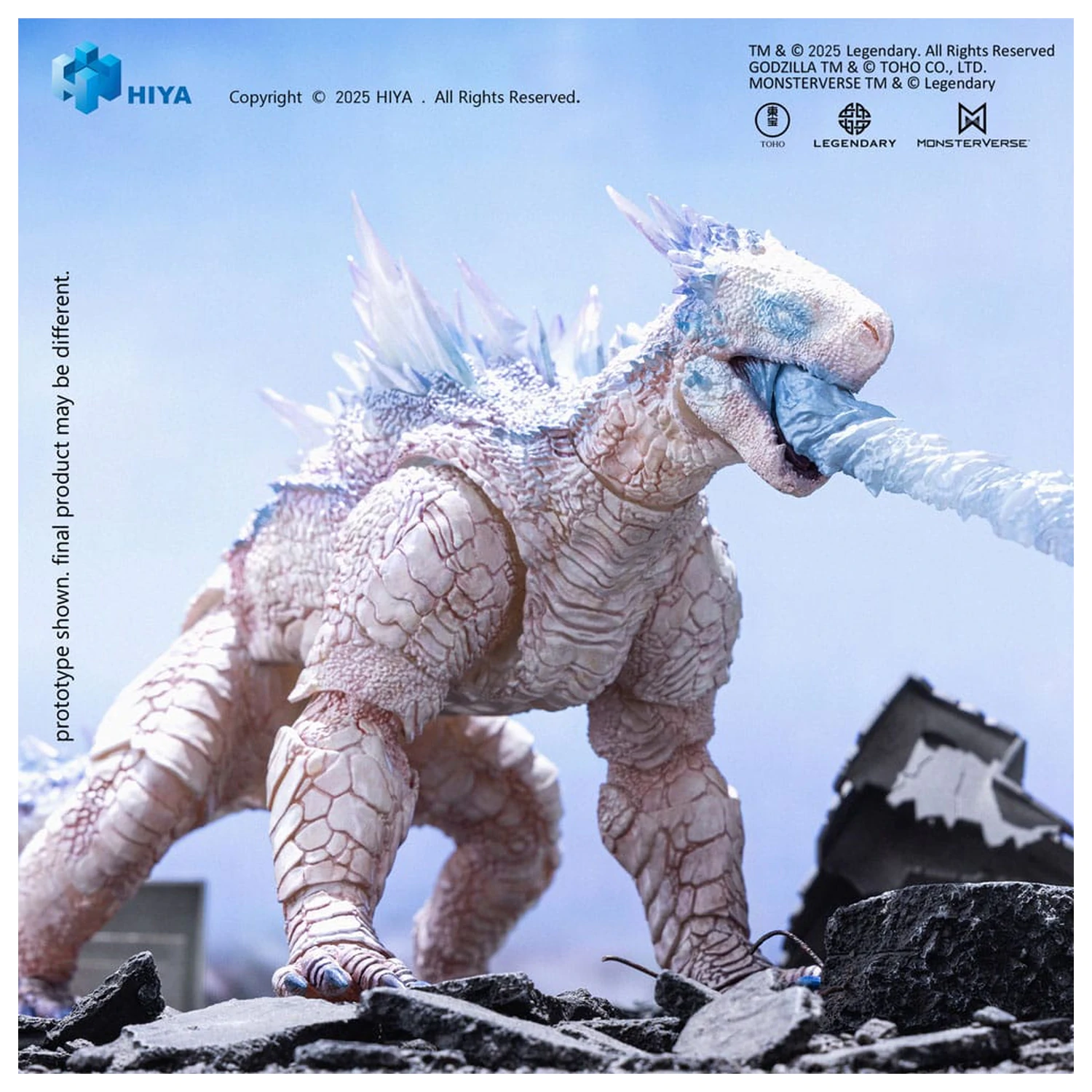 Godzilla x Kong The New Empire Exquisite Basic Action Figure Frost Bite Blast Shimo 17 cm zdjęcie produktu
