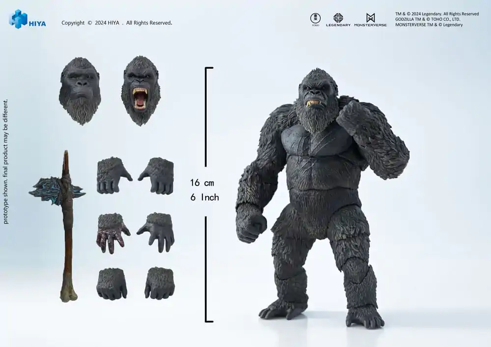 Godzilla x Kong: Nowe Imperium Exquisite Basic Figurka Akcji Kong 16 cm zdjęcie produktu