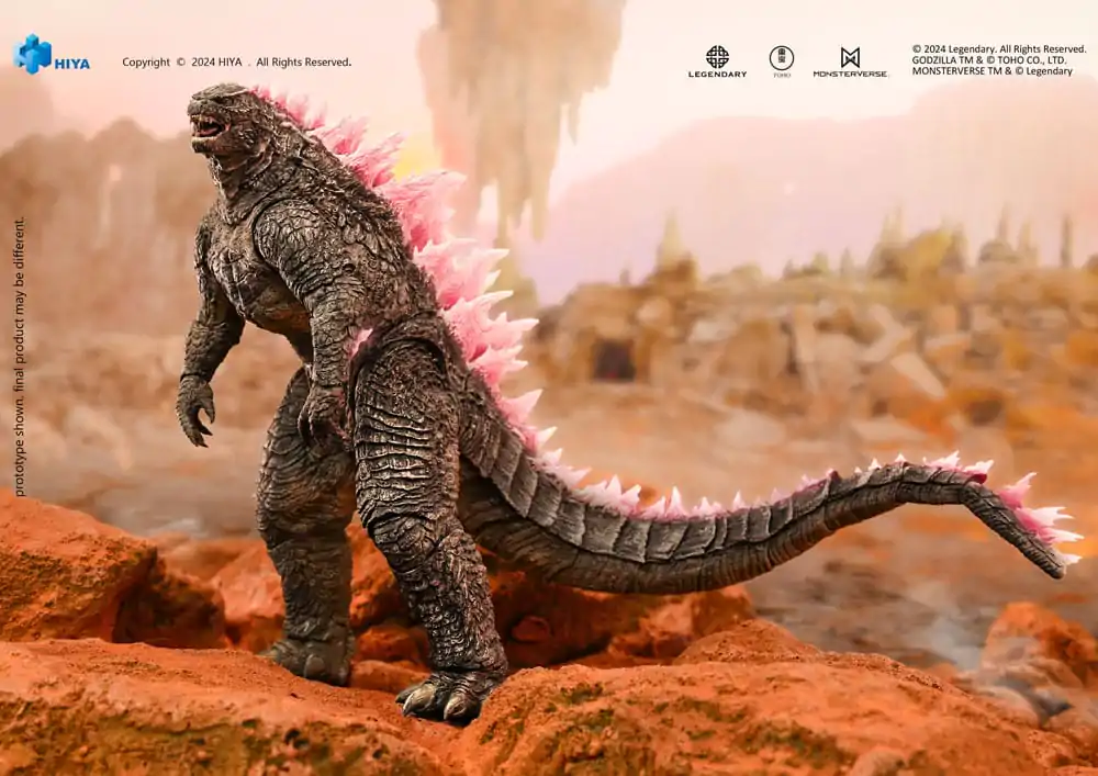 Godzilla x Kong: The New Empire Exquisite Basic Action Figure Godzilla Evolved Wersja 18 cm zdjęcie produktu