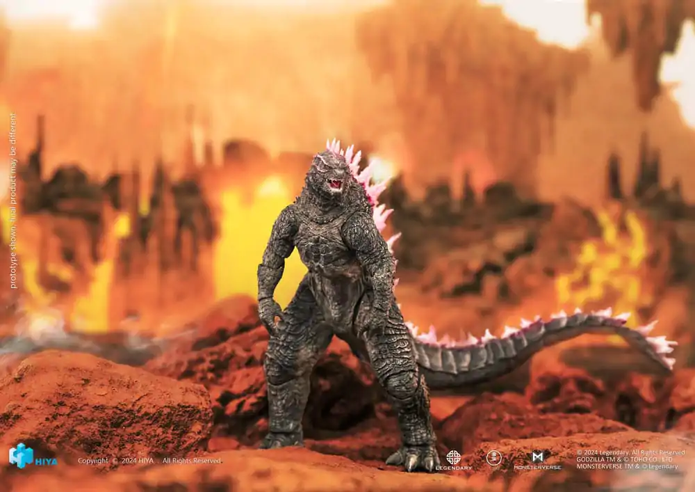 Godzilla x Kong: The New Empire Exquisite Basic Action Figure Godzilla Evolved Wersja 18 cm zdjęcie produktu